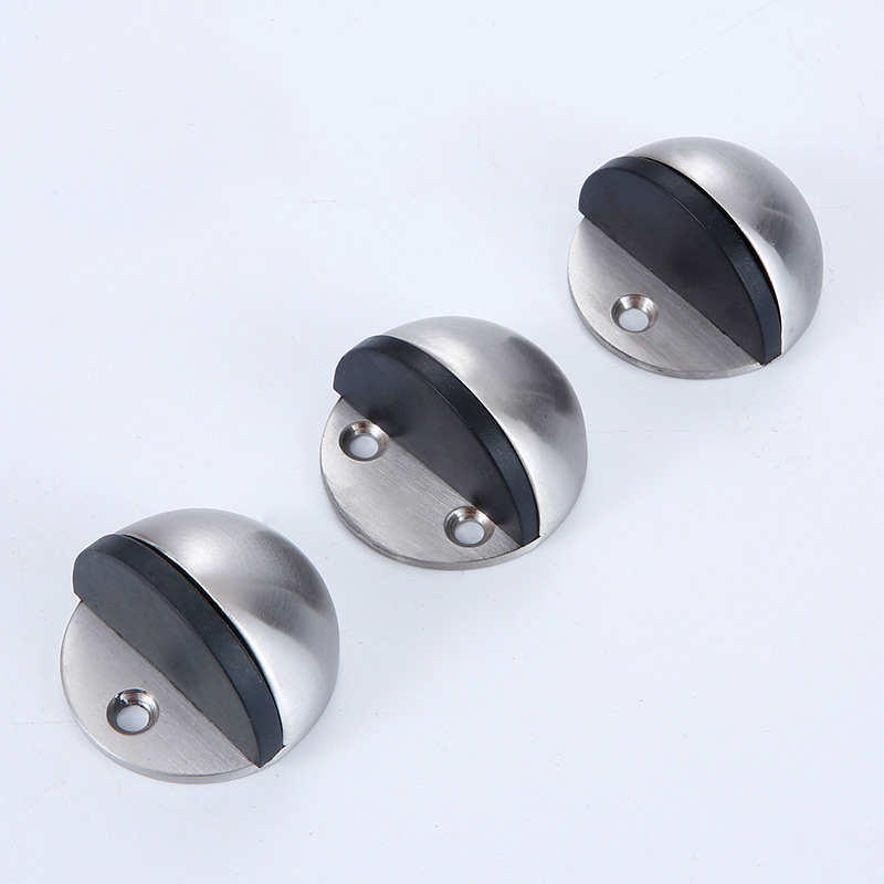 Stainless Steel 304 Rubber Hemisphere Door Stoppers